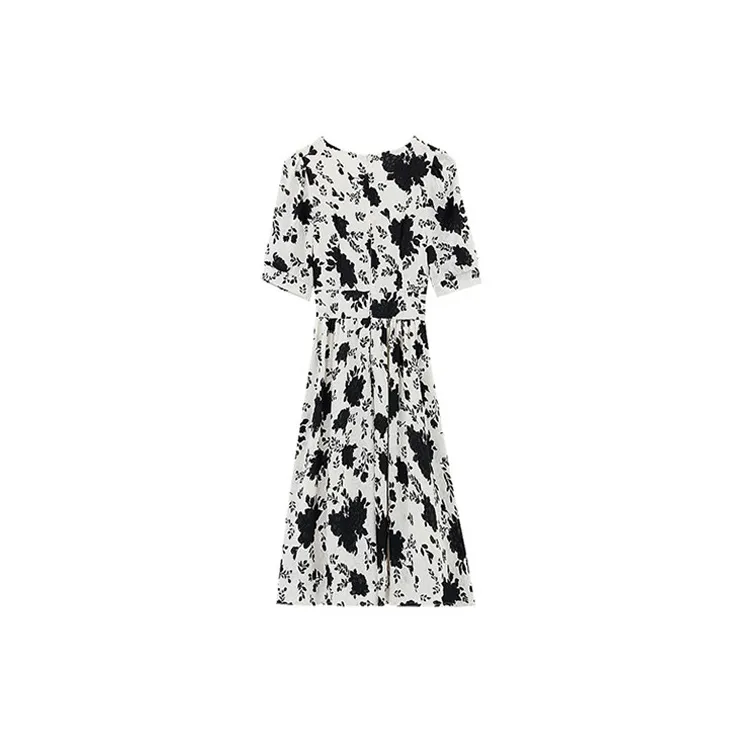 HUASJ Short Sleeved Dresses Women's Multicolor-1