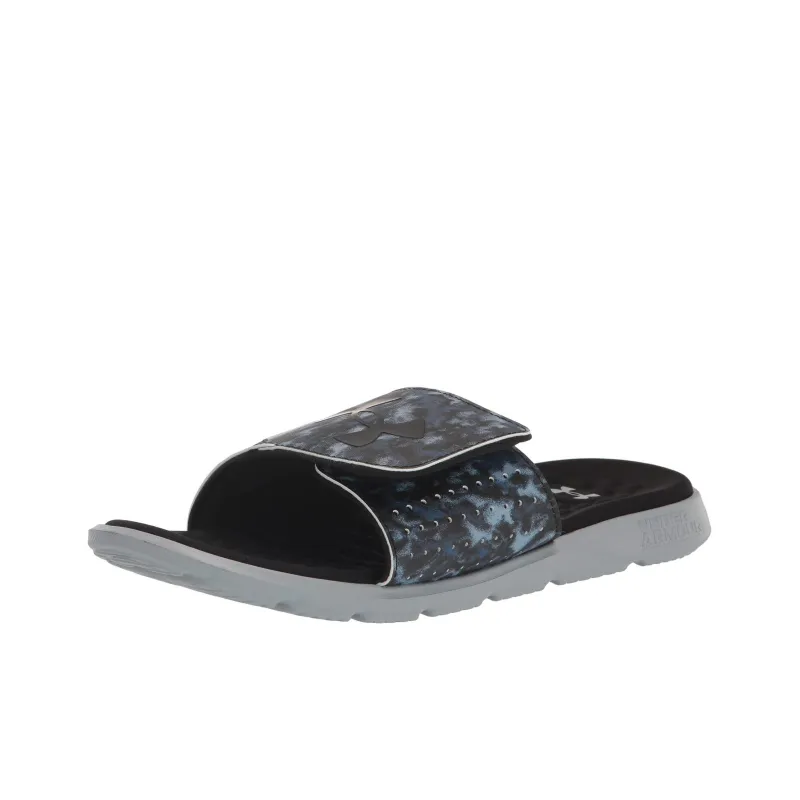 Under Armour Ignite 7 Graphic Strap Slide 'Harbor Blue Camo'-2