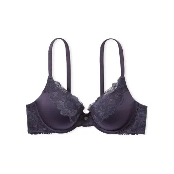 Victoria's Secret PINK BODY BY VICTORIA Perfect Shape Push-Up Lace-Trm Bra/SB Bra Women's Lilac
