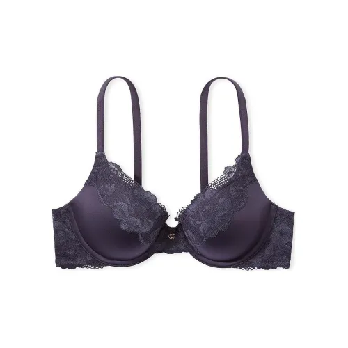 Victoria's Secret PINK BODY BY VICTORIA Perfect Shape Push-Up Lace-Trm Bra/SB Bra Women's Lilac