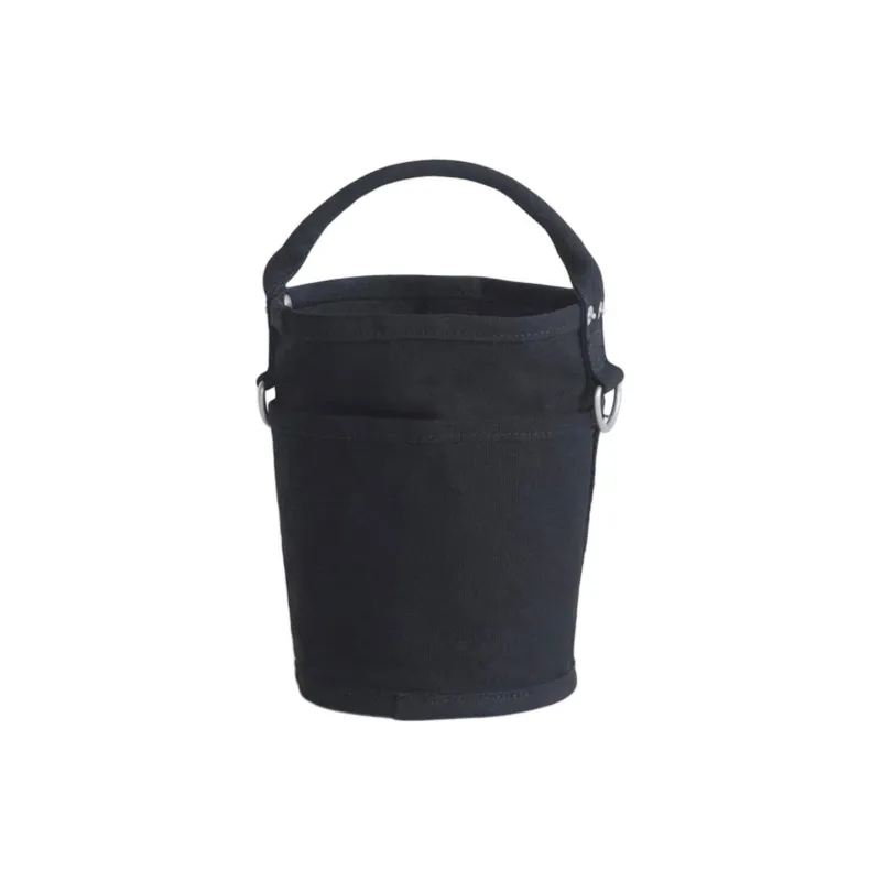 Beams Cotton Bucket Bag Handbag Mini Men's Black-2
