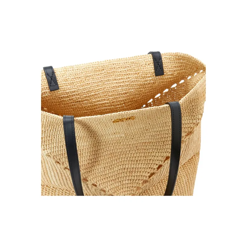 LOEWE Raffia Tote Bag, Shopping Bag, Shoulder Bag, Handbag Women's Natural-6