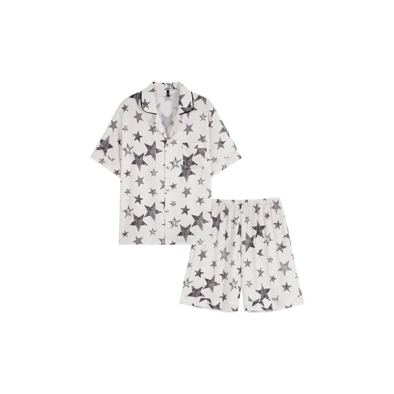 PBENO PD Pajama Set Men's White-0