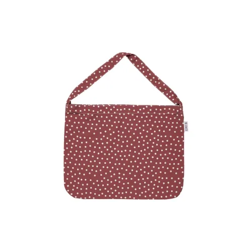 Emis Nylon One Shoulder Handbag Unisex Wine