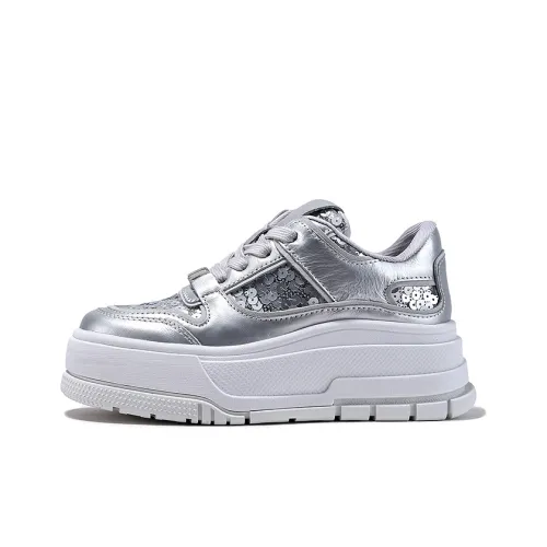 BELLALILY Low Top Skateboard Shoes Women's