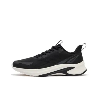 361° Sharp Teeth Slip Resistant, Abrasion Resistant, Breathable Low Top Running Shoes Women's Black White
