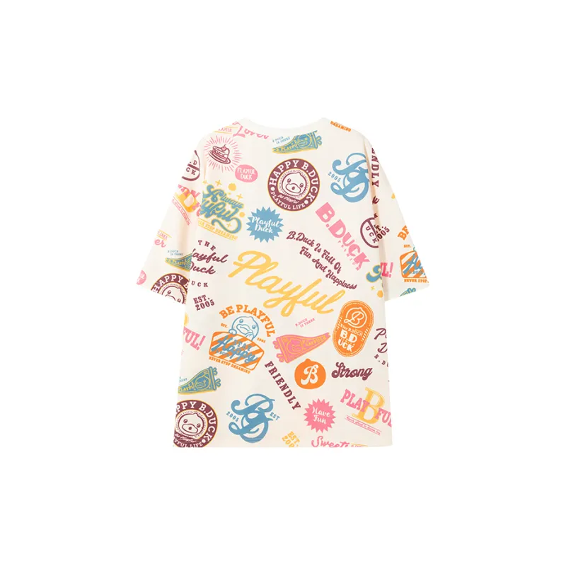 B.Duck T Shirts Women's Beige-1