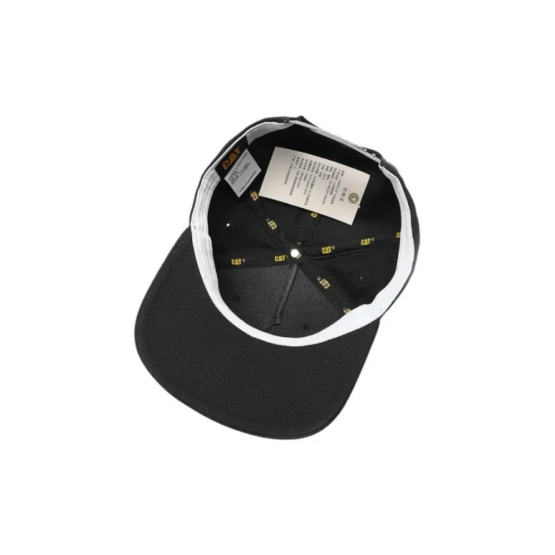 CAT Acrylic Wool Baseball Caps Unisex Black-3