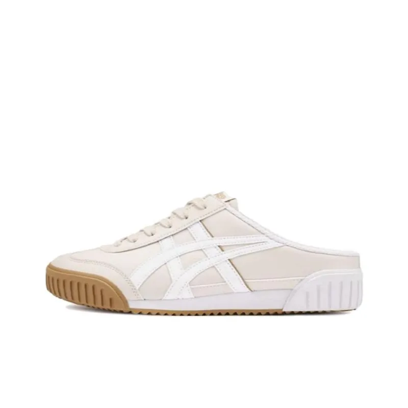 Onitsuka Tiger MACHUATION SABOT Slip Resistant Breathable Low Top Casual Shoes Unisex White-0