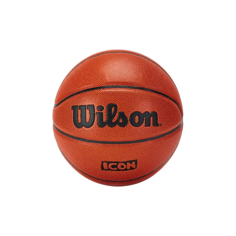 Wilson ICON Series PU Basketball Brown Size 5 Ball Training Unisex-3