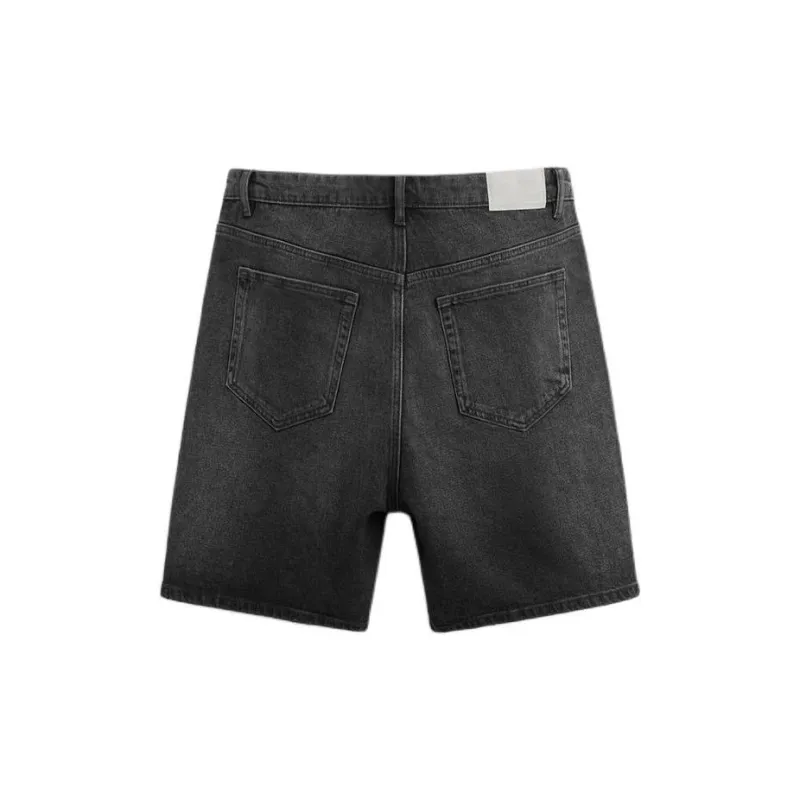 ZARA Denim Shorts Men's Dark Gray-1