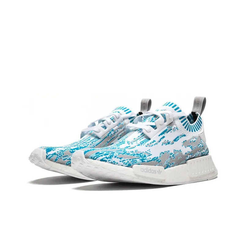 Adidas Originals Nmd R1 Sneakersnstuff Datamosh Clear Aqua-2