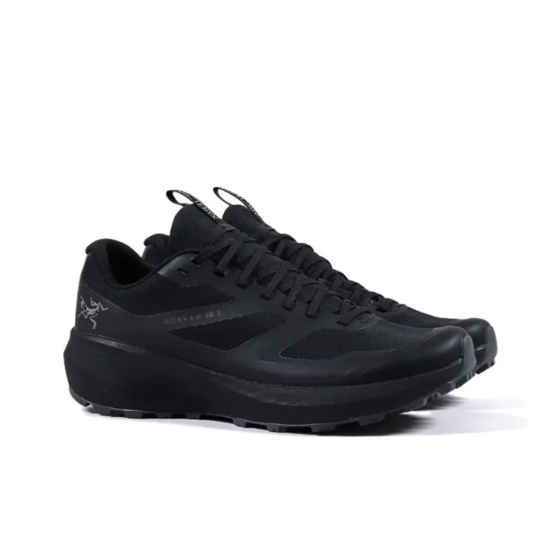 Arcteryx Norvan LD 2 Cushioned Anti-Slip Wear-Resistant Waterproof And Breathable Low-Top Running Shoes Men's Black-5
