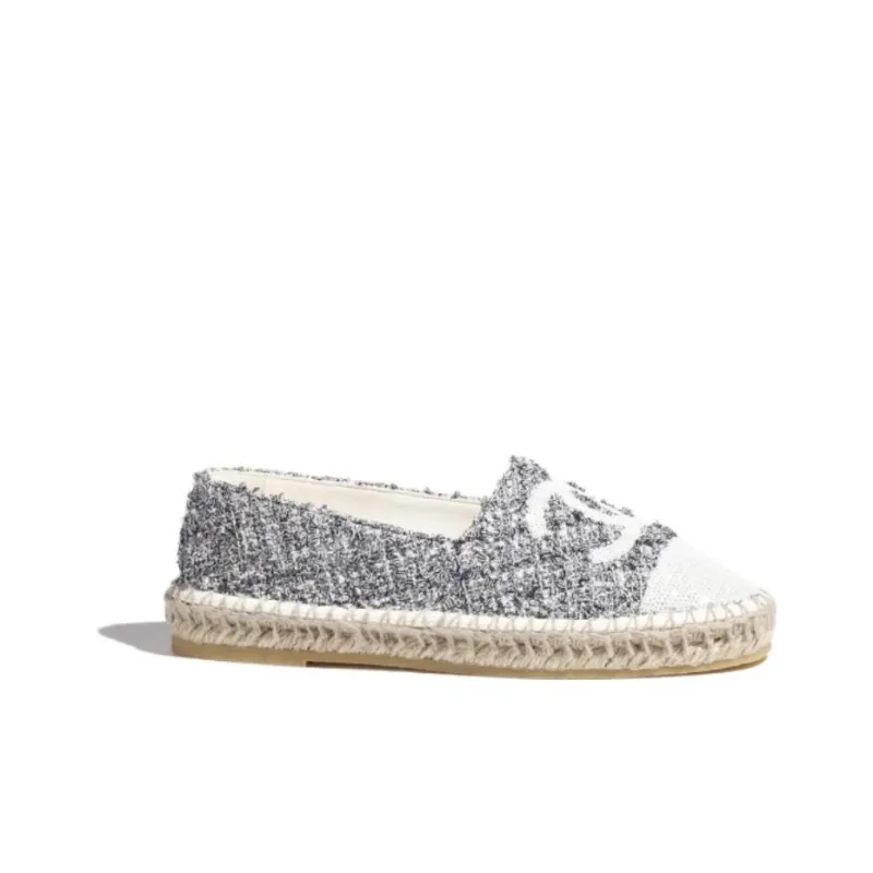 CHANEL Espadrilles Women's Silver-1