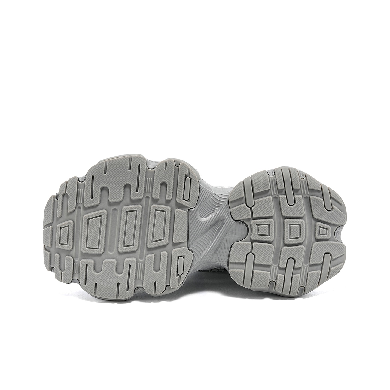 EBLAN Low Top Chunky Sneakers Unisex Gray EU 36 - POIZON