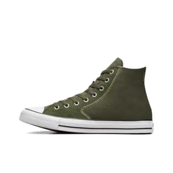 Converse Chuck Taylor All Star Anti Slip And Wear Resistant Breathable Cushioning High Top Canvas Shoes Unisex Green