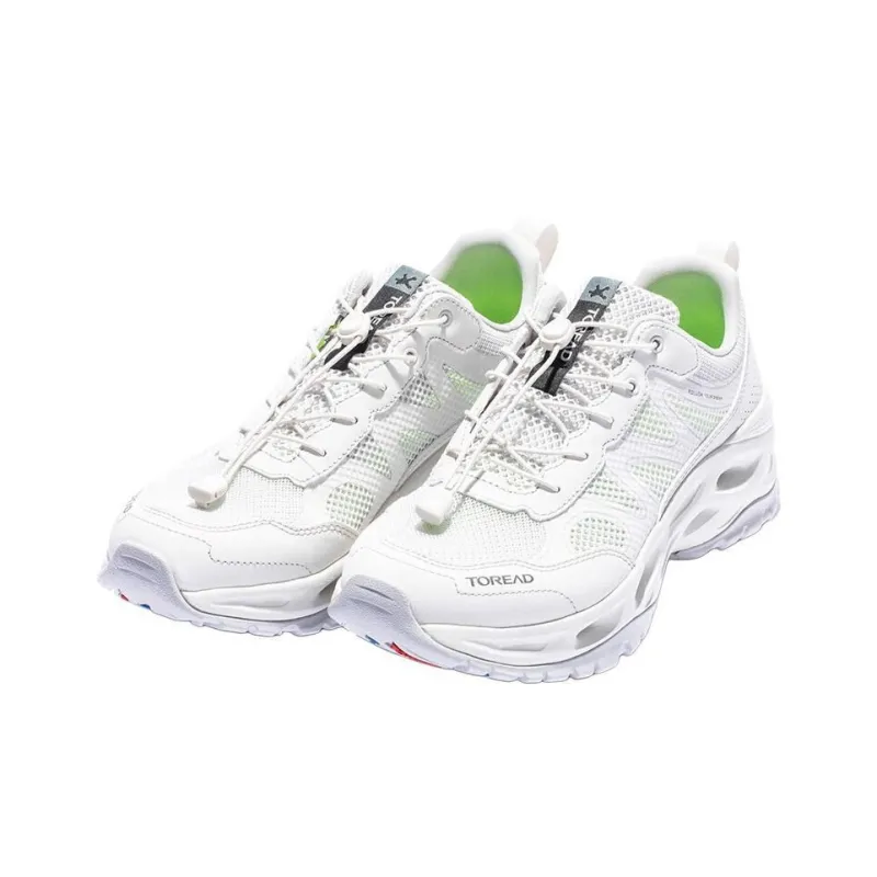 TOREAD River Trekking Shoes Men's White Gray-2