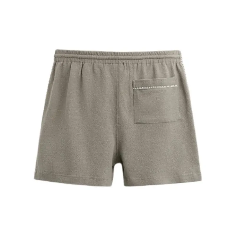 ZARA Casual Shorts Men Brown-1