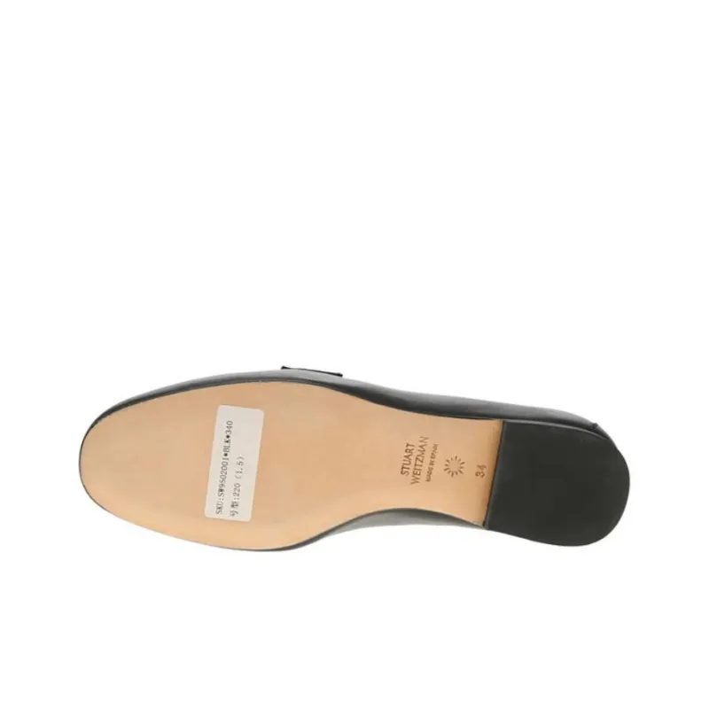 Stuart Weitzman/SW FRANCES FLAT Loafers Women's Black-4