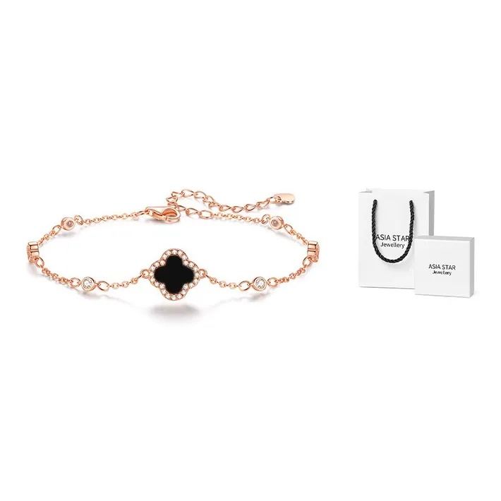 Asia Star S925 Silver Bracelets Women's-5