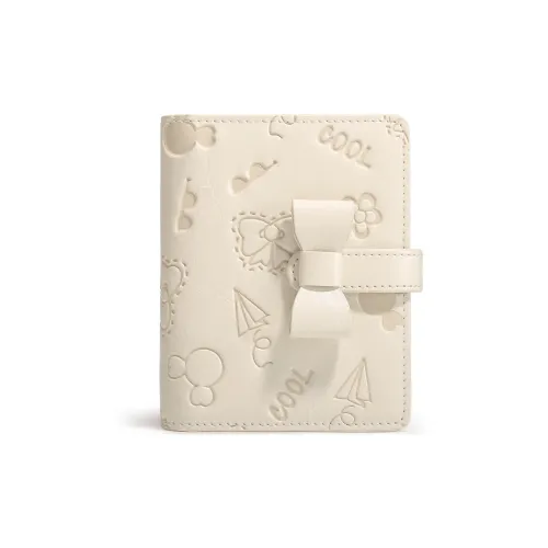 AILUXI Card Holders Vanilla Cream White