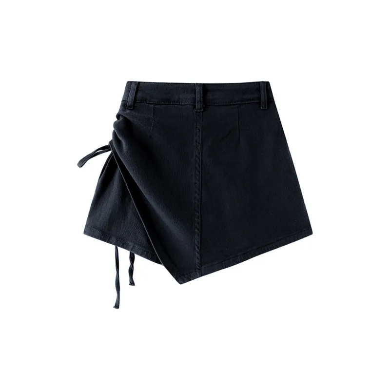 COVER TIME Denim Short Skirts Women's-1