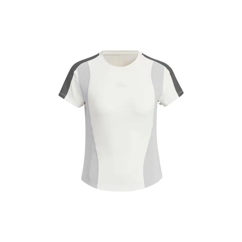 Adidas T Shirt Women's Pink White-1