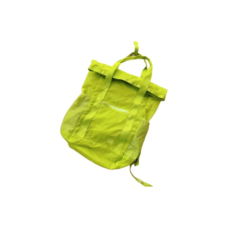 Lululemon Packable Polyester Backpack Handbag Regular Unisex Groundcover Limestone & White-0