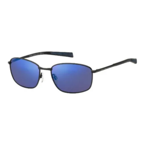 Tommy Hilfiger Square Sunglasses Men's Black