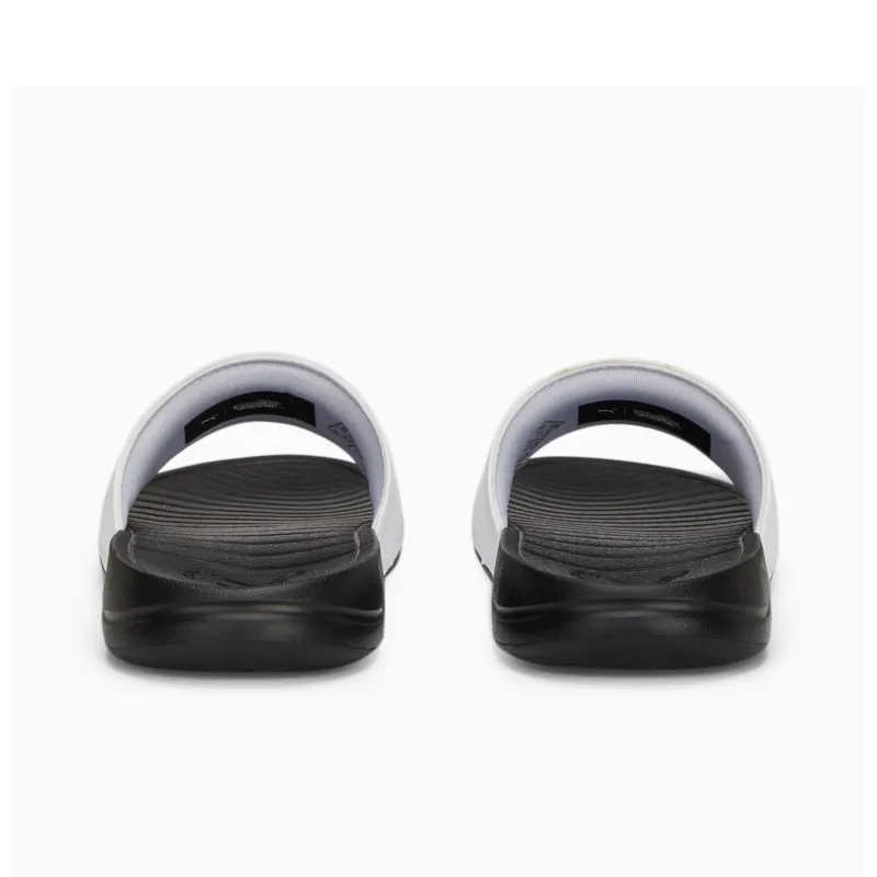 SPONGEBOB SQUAREPANTS x PUMA Popcat 20 Rubber Sole Slide Slippers Unisex White Black-4