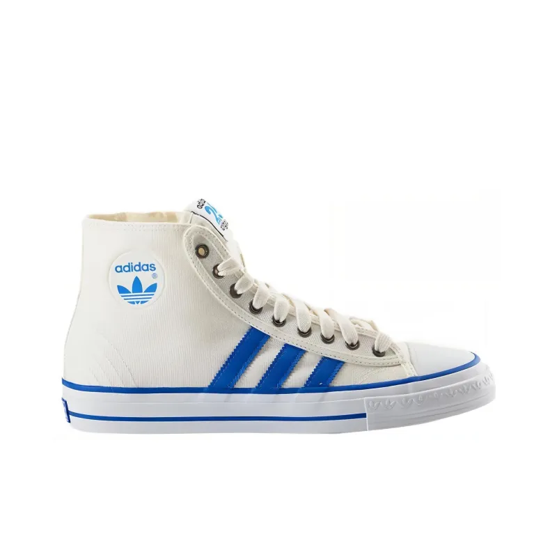 Shooting Star Nigo X Adidas Originals High '25th Anniversary White Blue'-1
