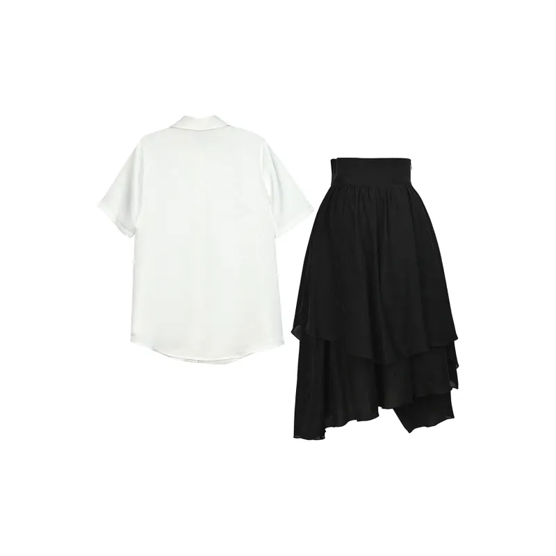 SNBL Two Piece Skirt Sets Women's-3