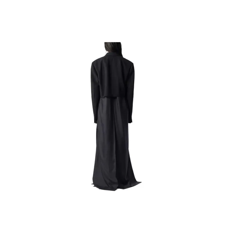 Ann Demeulemeester Ilda Long Trench Coat Trench Coat Women's Black-1
