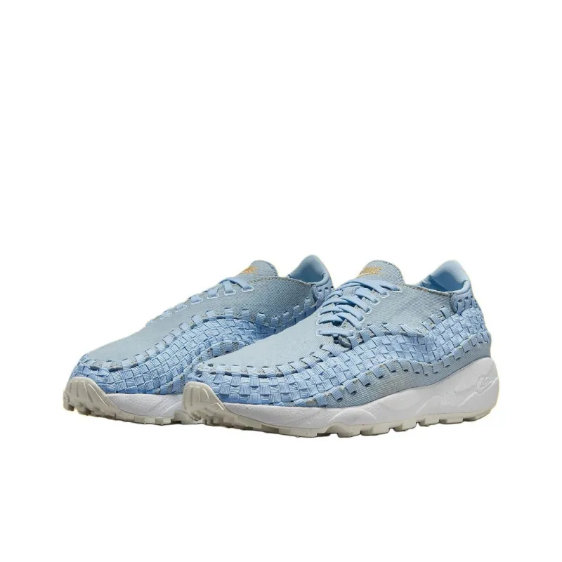 Nike Air Footscape Woven Washed Denim Ice Blue Women's-2