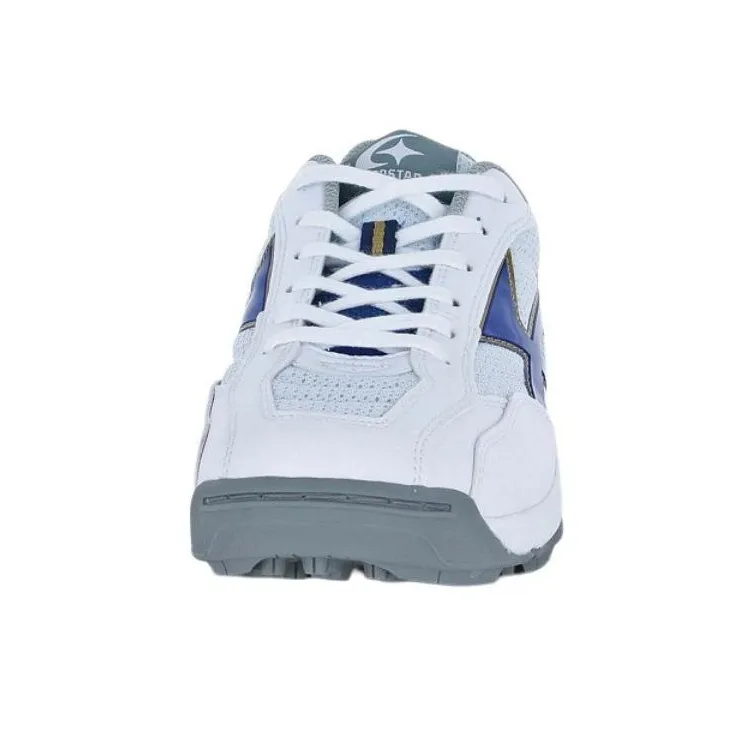 MoonStar MS 3400G Cushioning Anti-Slip Wear-Resistant Breathability Low-Top Casual Shoes Unisex White Blue-3