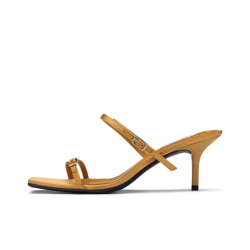 73Hours Slide Slippers Women's Black/Rose Gold/Ecru-8