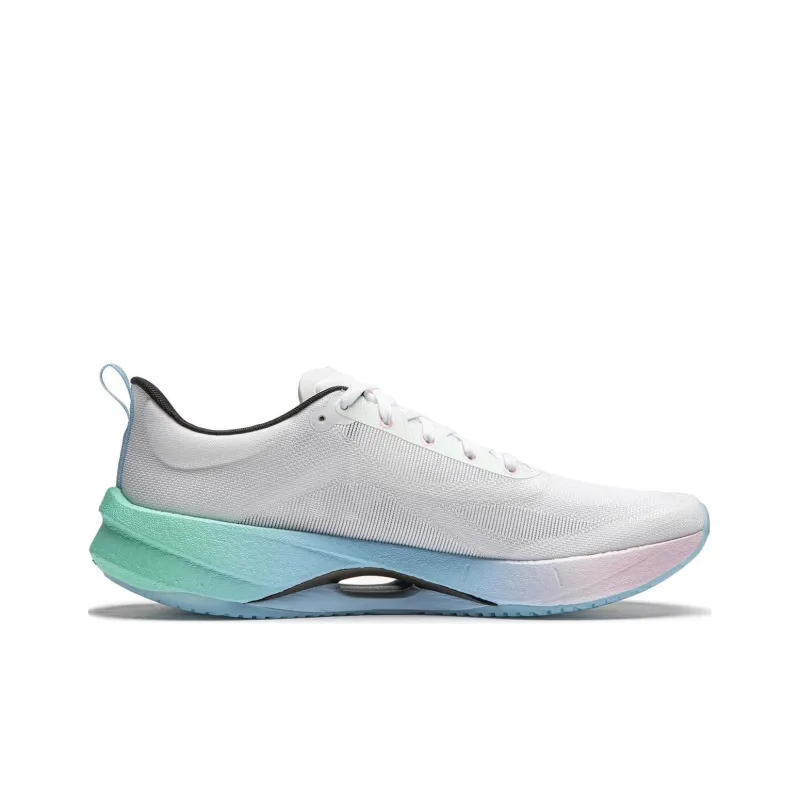 LiNing Super Light 21 Cushioning, Slip Resistant, Abrasion Resistant, Breathable Low Top Running Shoes Men's White-1