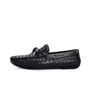 Voguhomme Men's Casual Shoes Men Low Top Black