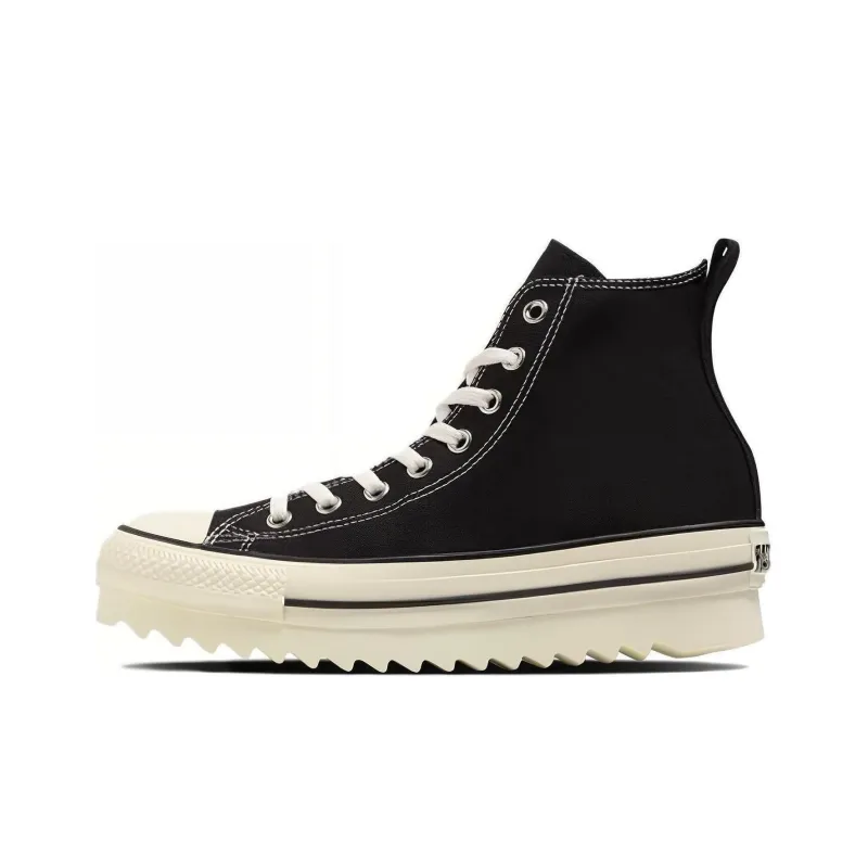 Converse All Star Sharksole Hi Wear resistant And Lightweight High Top Canvas Shoes Unisex Black Japan Version-0