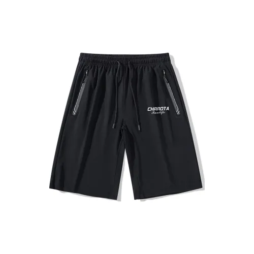 CHRROTA Casual Shorts Unisex Black