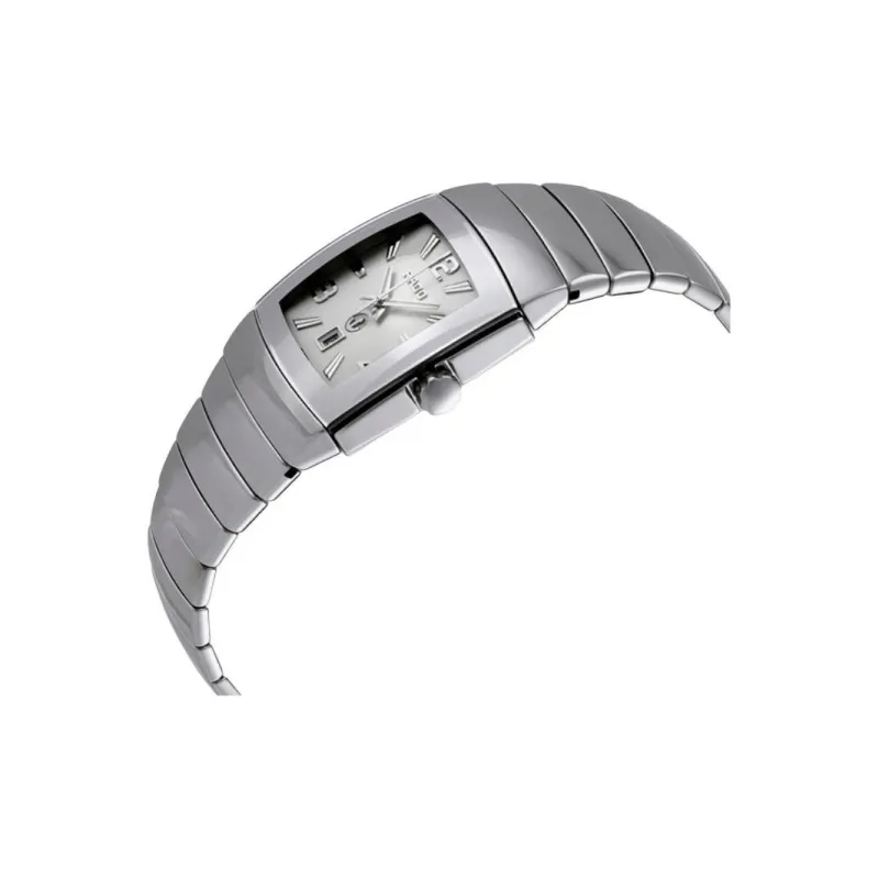 RADO Automatic Mechanical Movement Men's Watches Watch 41*32mm Silver Dial Ceramic Watch Case Ceramic Strap R13690102-2