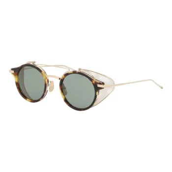 THOM BROWNE Round Frame Sunglasses