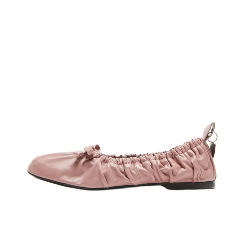 Acne Studios Casual Single Shoes Women's Pink-0