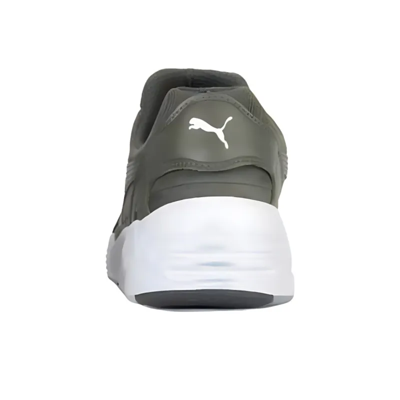 STAMPD x PUMA Trinomic Sock Cushioned Slip Resistant Low Top Casual Shoes Unisex Olive Green-3