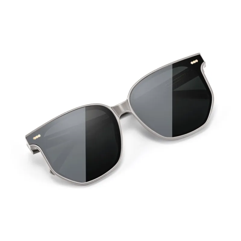 Sagawa TR/Memory Plastic Irregular Shape Sunglasses Unisex-10