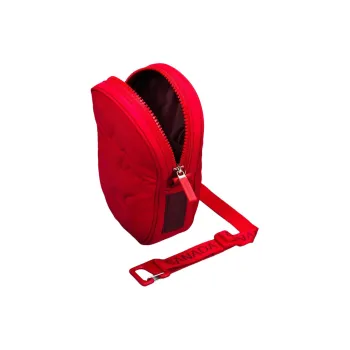 Lululemon Polyester Shoulder Bag, Crossbody Bag Regular Unisex Red
