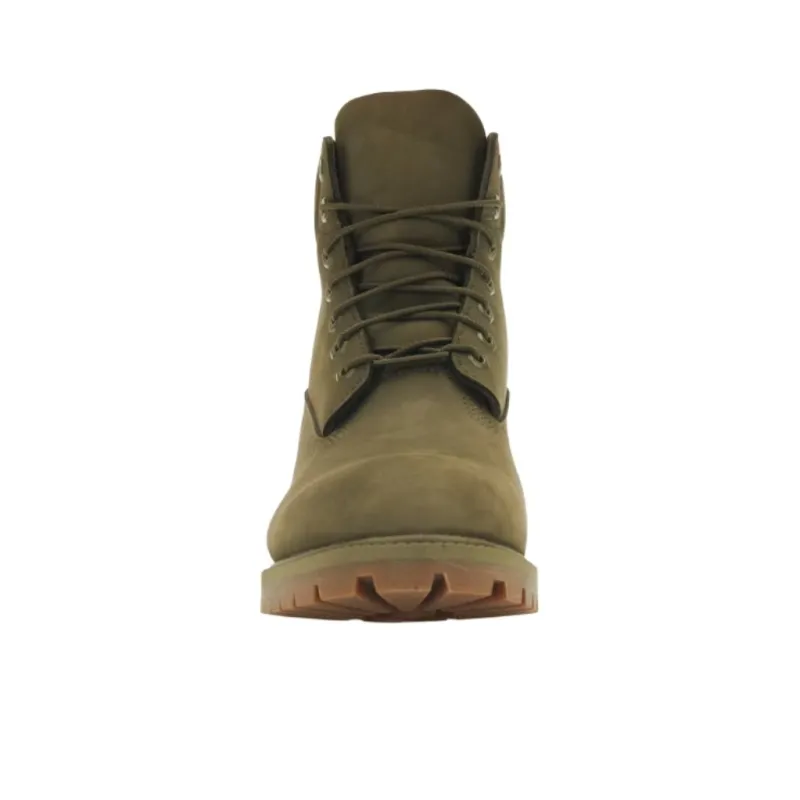 Timberland 6' Heritage Premium Waterproof Boot Olive Nubuck-3