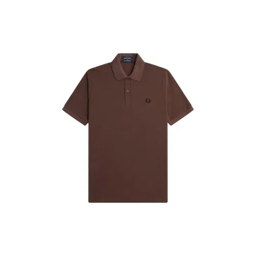 FRED PERRY Polo Shirts Men Dark Brown