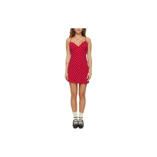 PRINCESS POLLY Slip Dresses Women's Red