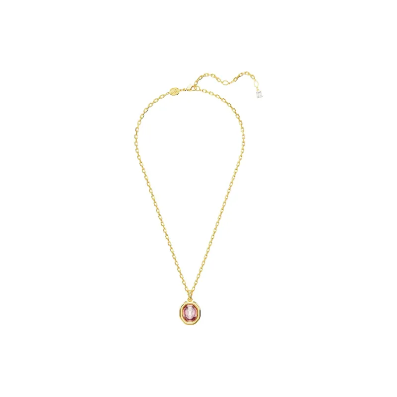 Swarovski Gold-Plated Cubic Zirconia Faux Crystal Necklaces Women's Gold-1